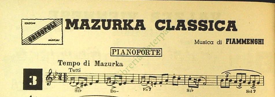 BALLABILI ALL'ANTICA - 11 BRANI - SPARTITO-SHEET MUSIC