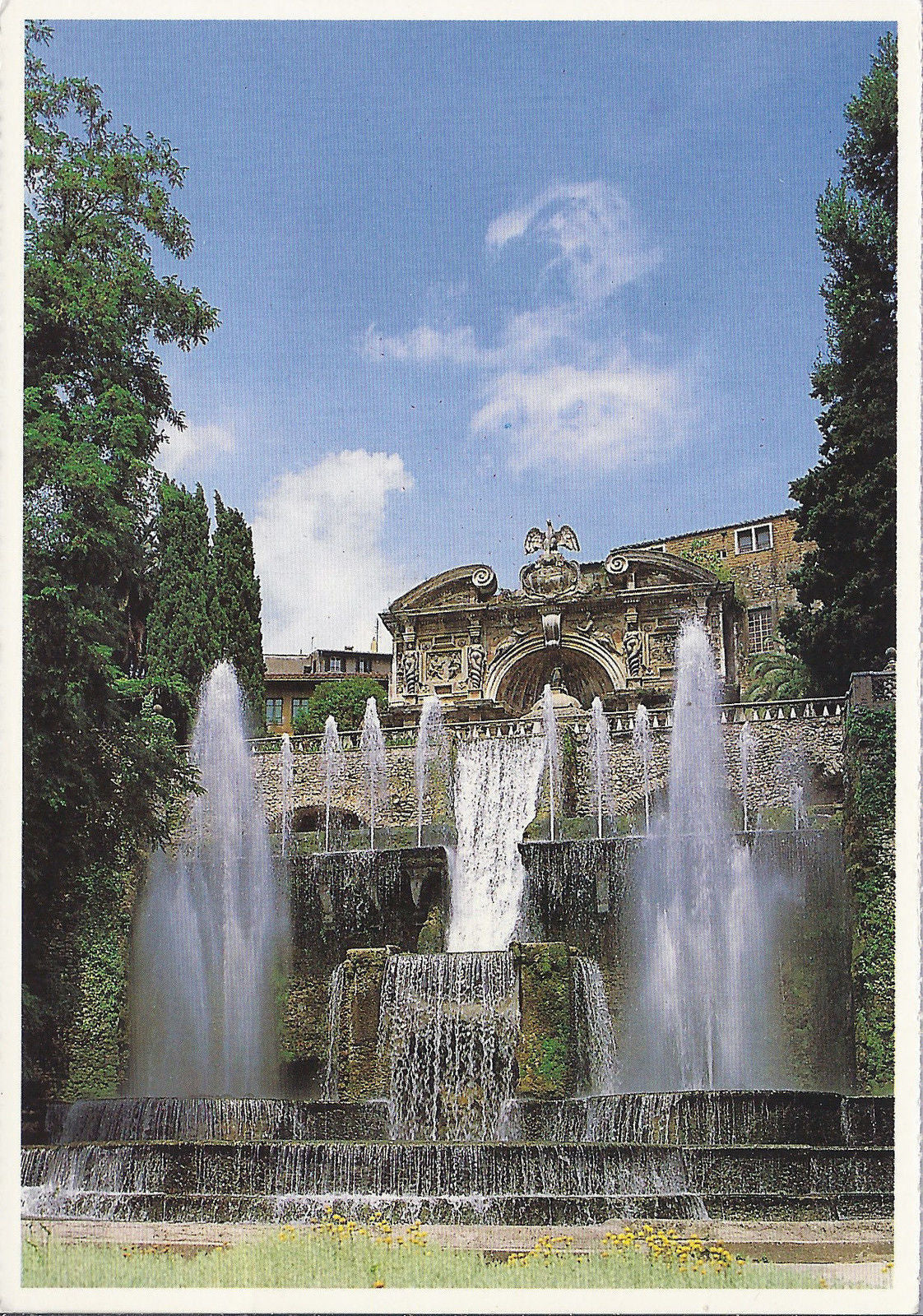 TIVOLI - VILLA D'ESTE -- FONTANE DI NETTUNO E DELL&apos