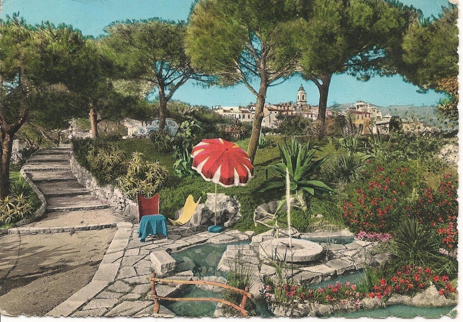 BORDIGHERA - LA CITTA ALTA DAL "CAVETU" - ACQUAREL
