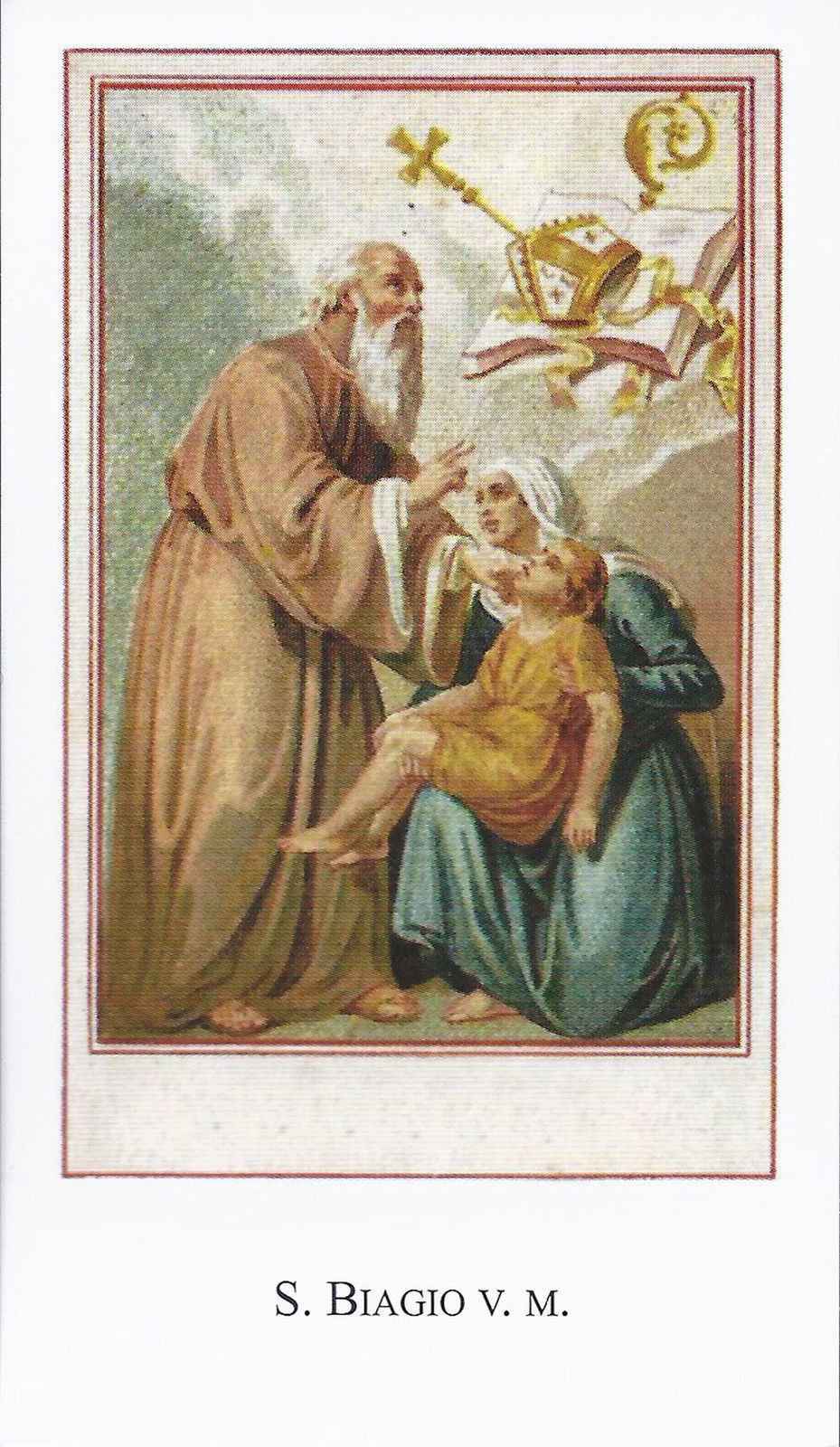 S. BIAGIO V. M. - SANTINO - AS013-183 - Ed. Paco