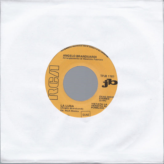 LA LUNA # ANGELO BRANDUARDI = OOOLA-LA # BETTY WRIGHT - Edizione per Juke Box