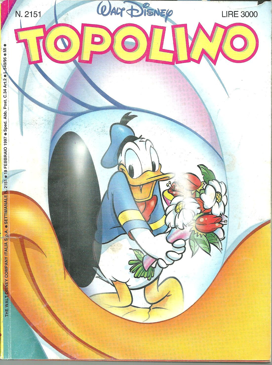 TOPOLINO N. 2151 - 18 FEBBRAIO 1997