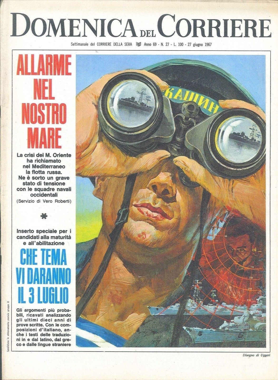 DOMENICA DEL CORRIERE N 27 - 27 GIUGNO 1967