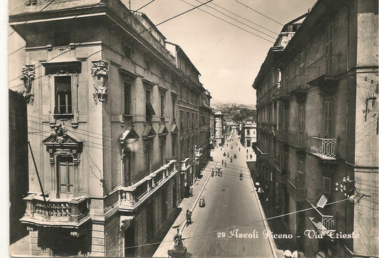 ASCOLI PICENO - VIA TRIESTE - 1952
