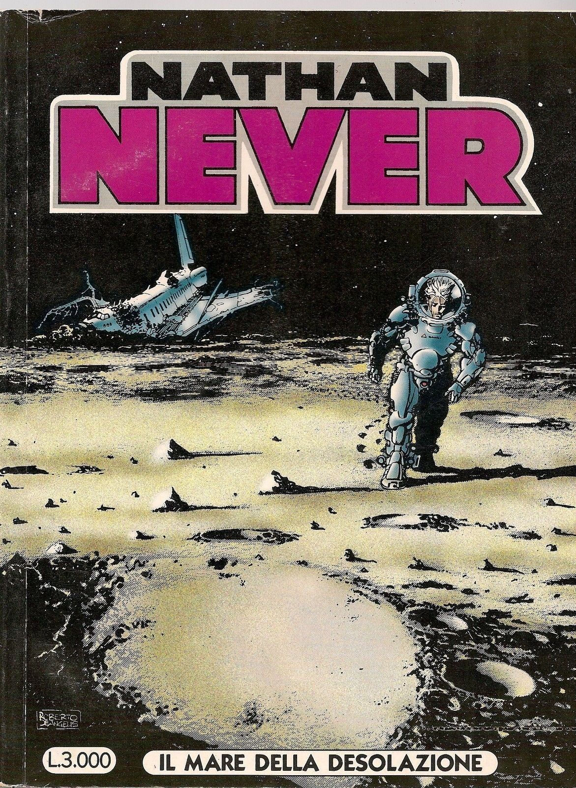 NATHAN NEVER N° 63 - IL MARE DELLA DESOLAZIONE - prima edizione