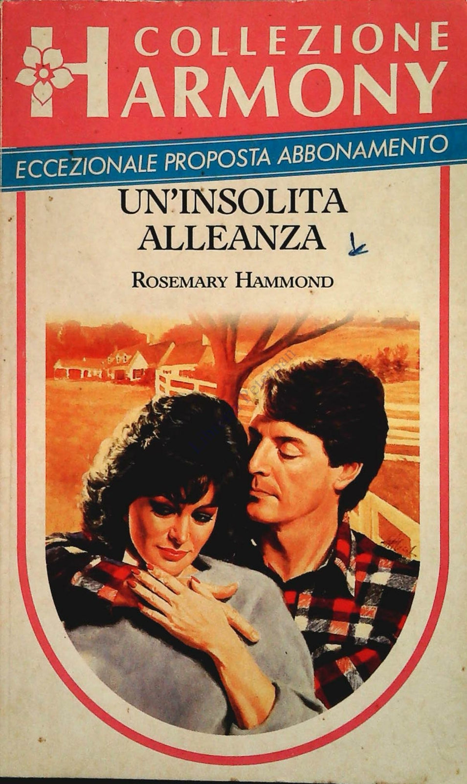 UN'INSOLITA ALLEANZA - ROSEMARY HAMMOND - HARMONY 1987
