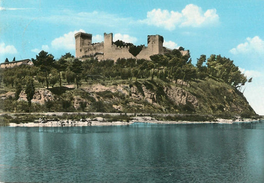 CASTIGLIONE DEL LAGO - CASTELLO DUCHI DELLA CORNIA - ACQUARELLATA - V1961