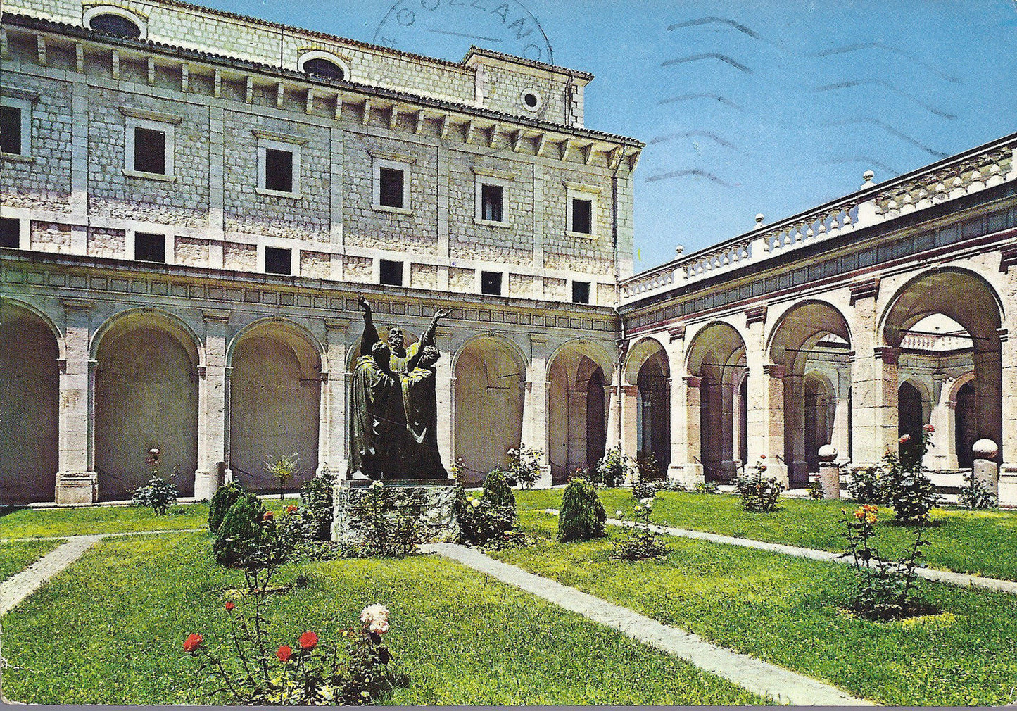 MONTECASSINO - I TRE CHIOSTRI INFERIORI - V 1983 - FG