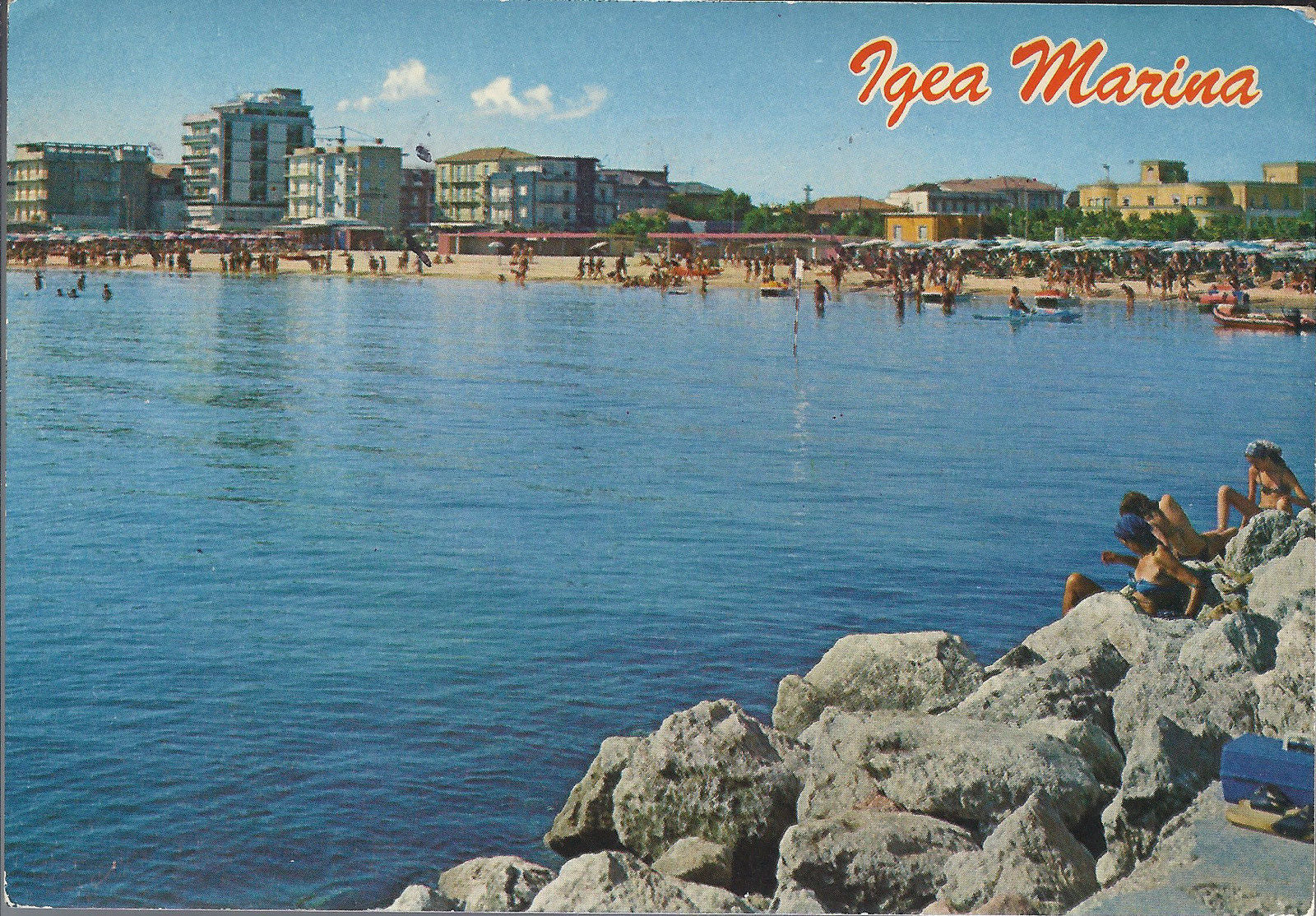 IGEA MARINA - ALBERGHI VISTI DAL MARE - V1980