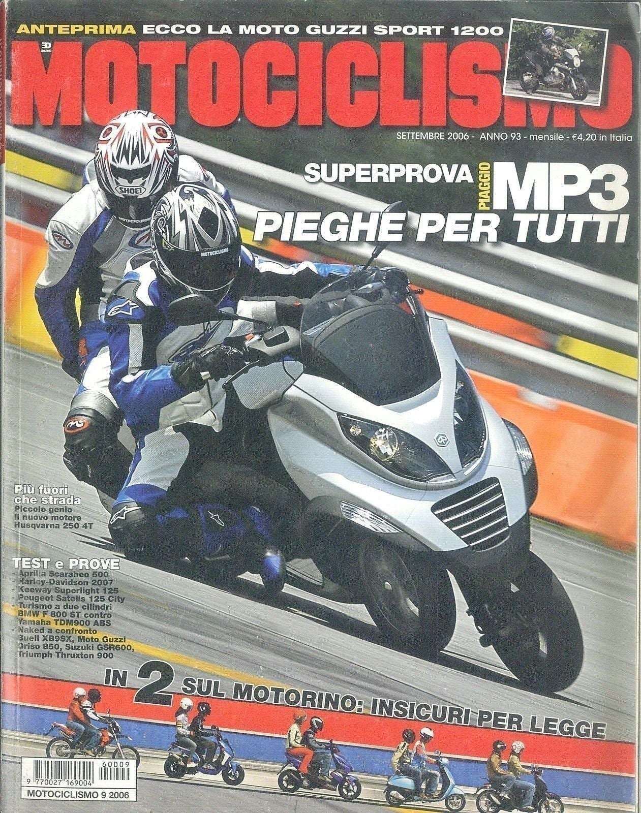 MOTOCICLISMO N 9 - SETTEMBRE 2006