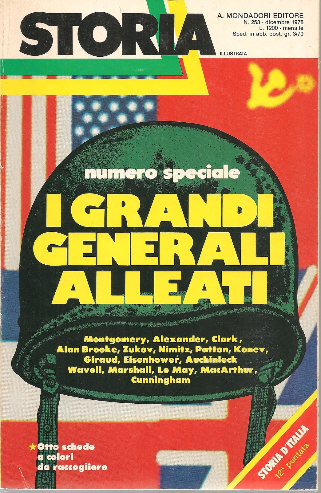 STORIA ILLUSTRATAN. 253 - DICEMBRE 1978  I GRANDI GENERALI ALLEATI