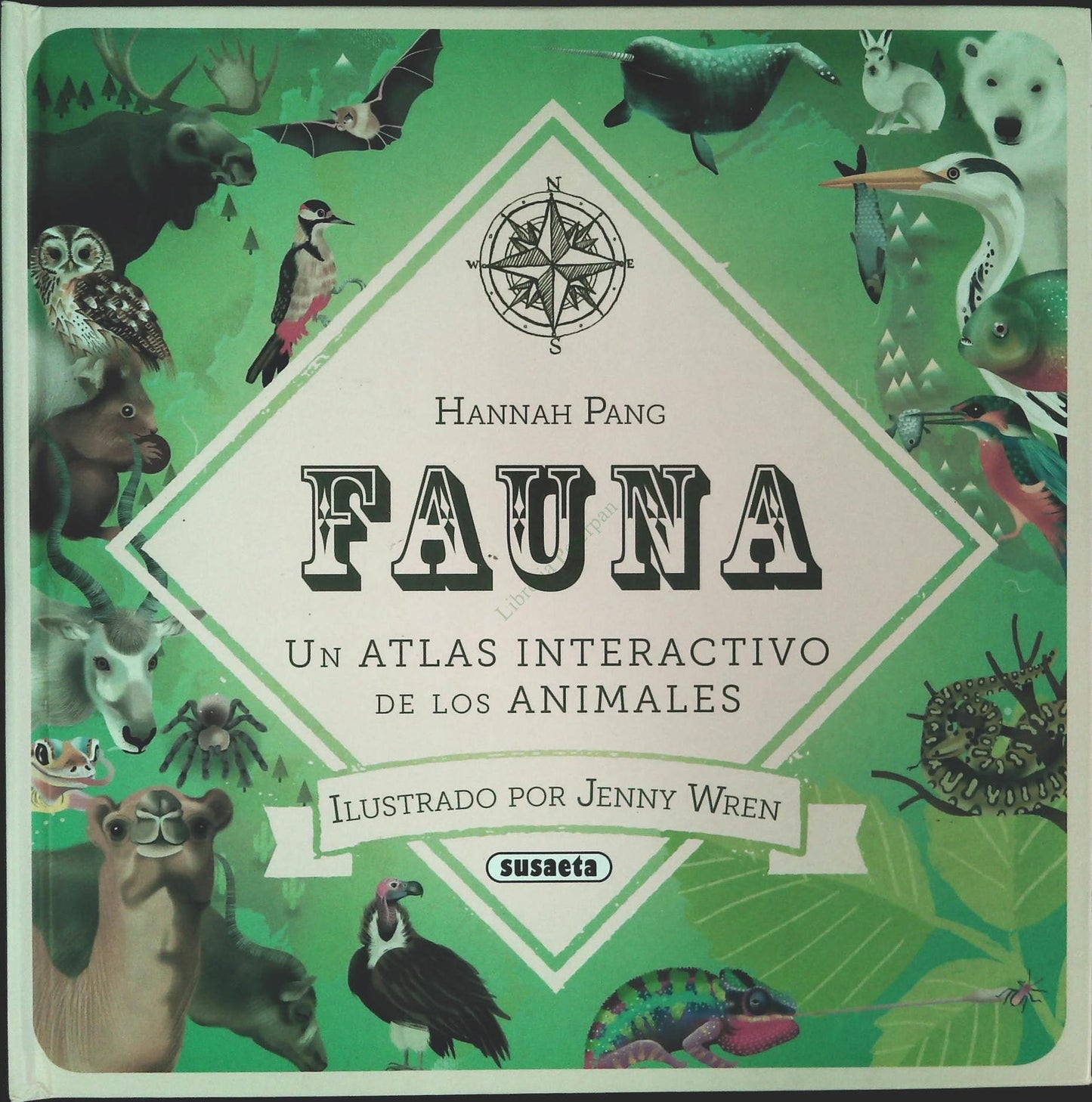 FAUNA - HANNAH PANG-UN ATLAS INTERACTIVO DE LOS ANIMALES - SPANISH TEXT - OUTLET