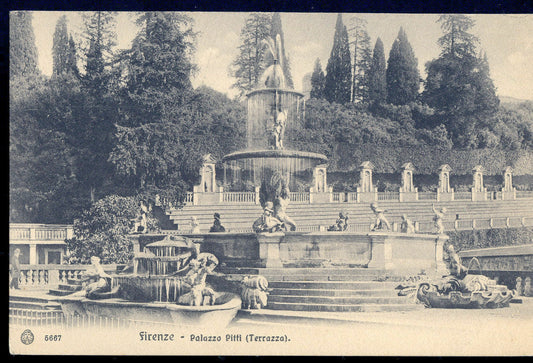 FIRENZE - PALAZZO PITTI - TERRAZZA - NV