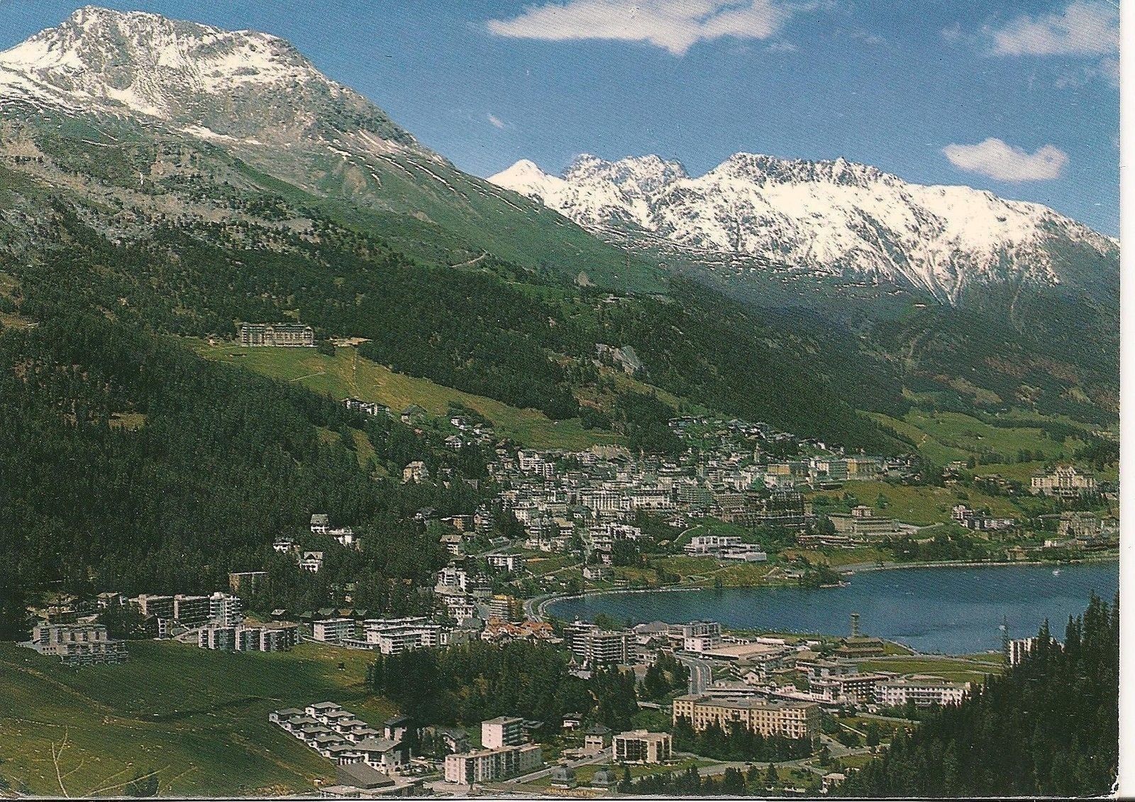 ST. MORITZ-BAD - PANORAMA - V1984