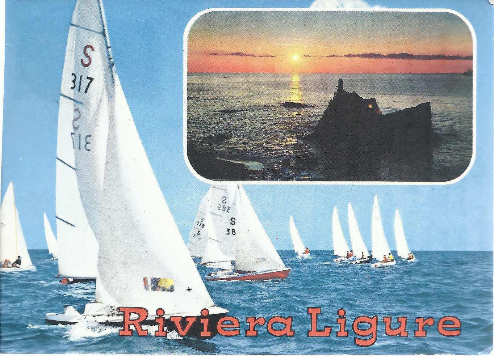 RIVIERA LIGURE - 2 VEDUTE - V1977