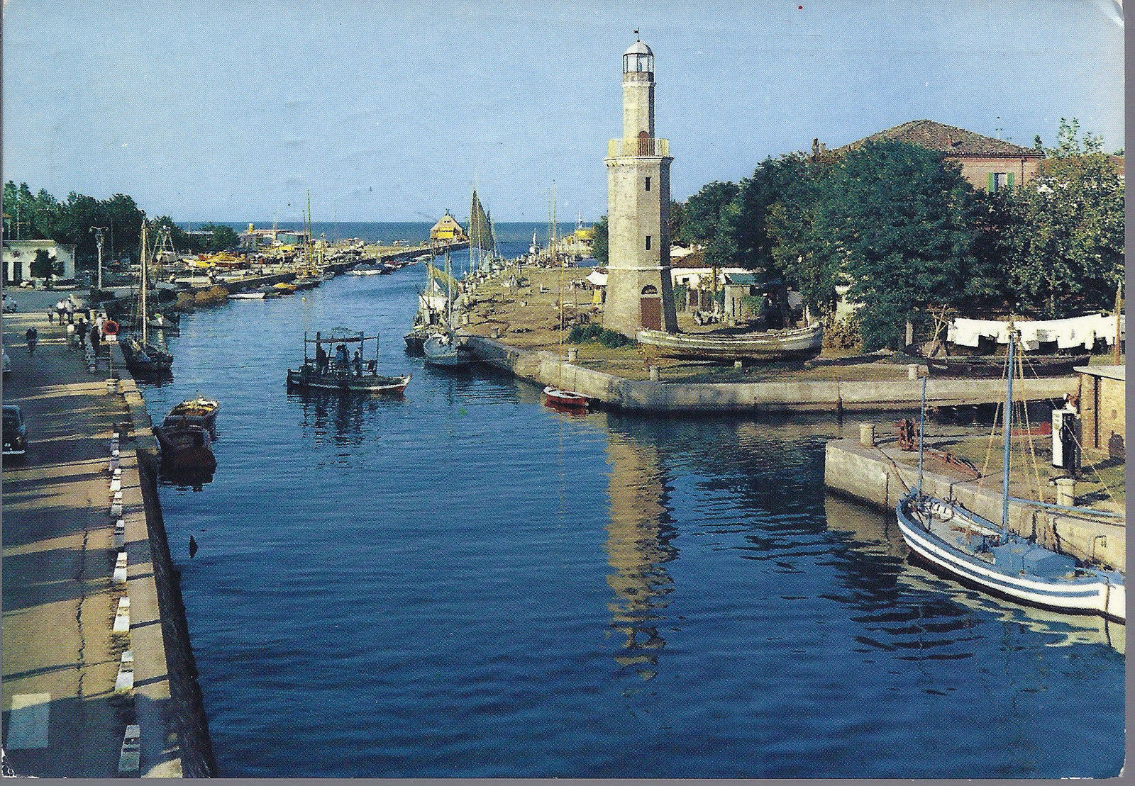CERVIA  MILANO MARITTIMA - PORTO CANALE E FARO - V 1967 - FG