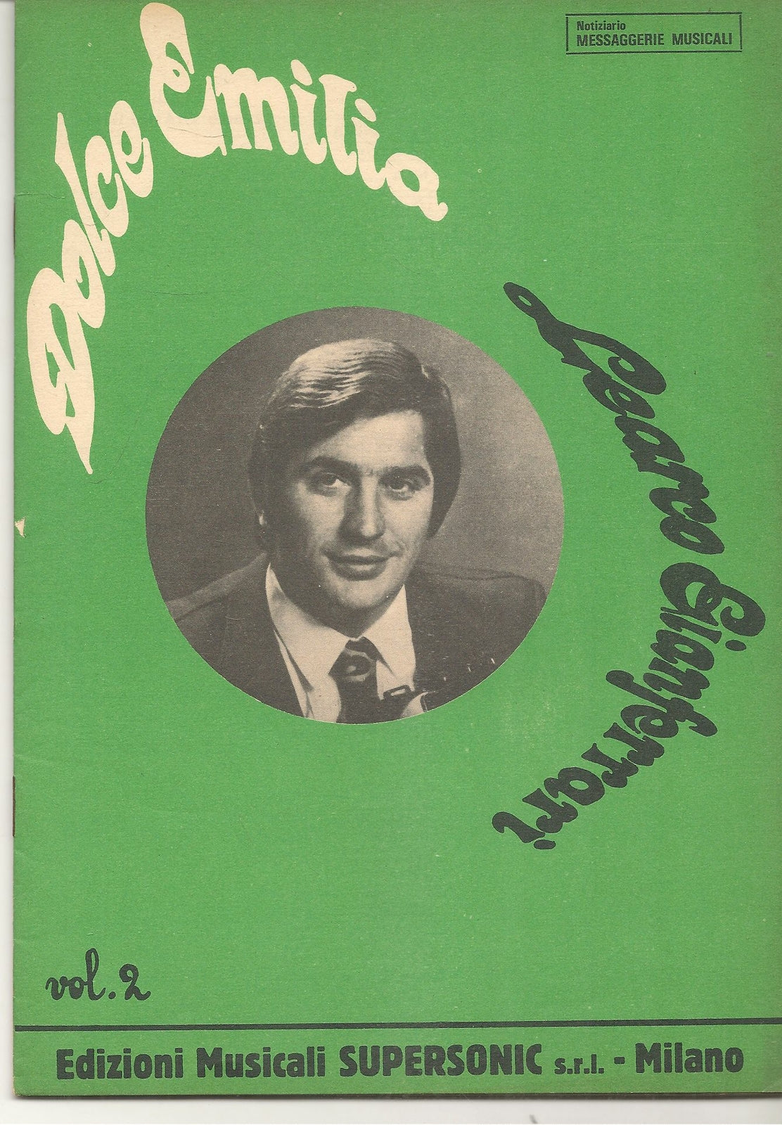 DOLCE EMILIA - LEARCO GIANFERRARI - SETTE BRANI  SPARTITO-SHEET MUSIC