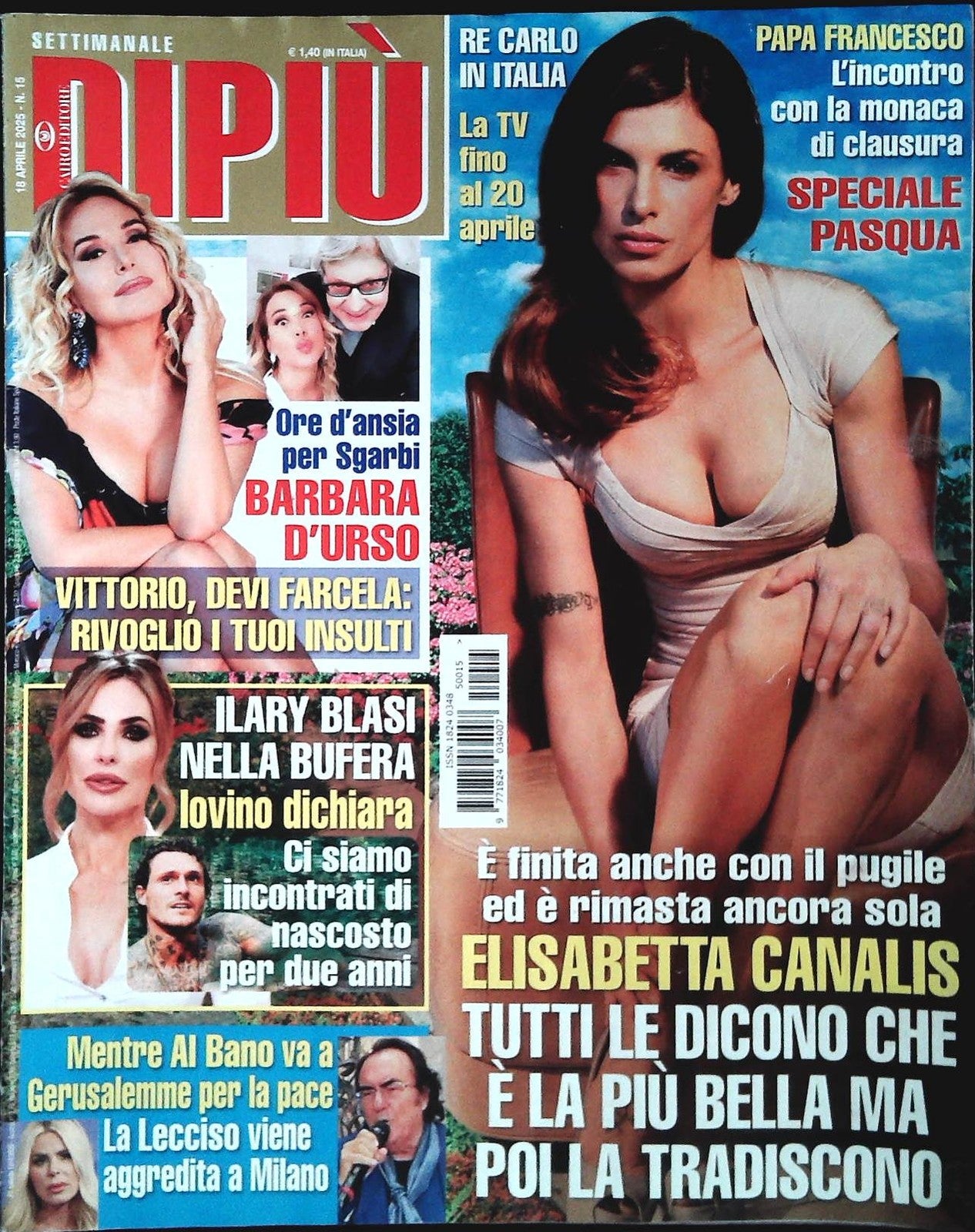 DI PIU' 18 APRILE 2025 - CANALIS-BARBARA D'URSO-ILARY BLASI