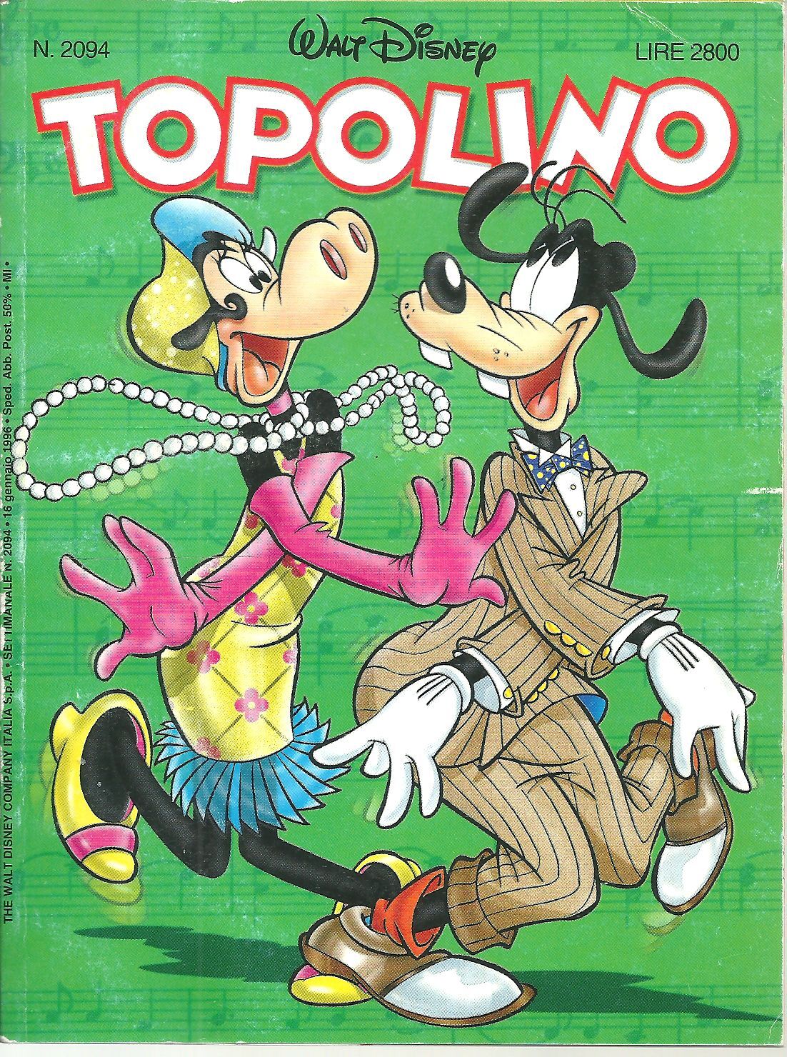 TOPOLINO N. 2094 - 16 GENNAIO 1996