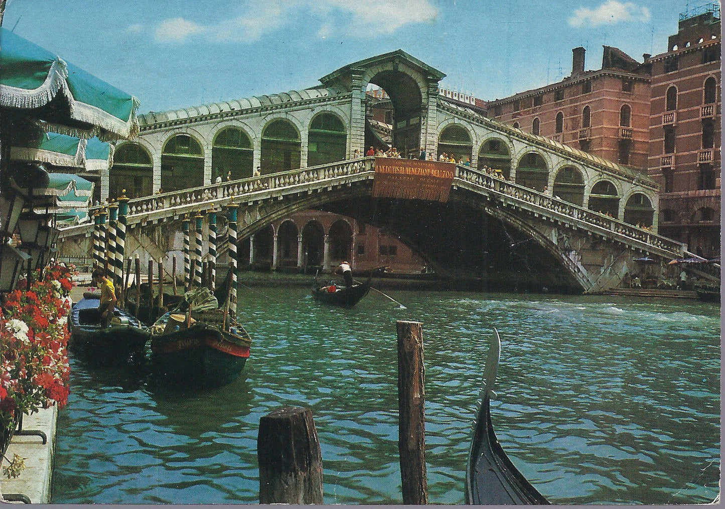 VENEZIA - PONTE DI RIALTO - V 1969 - FG