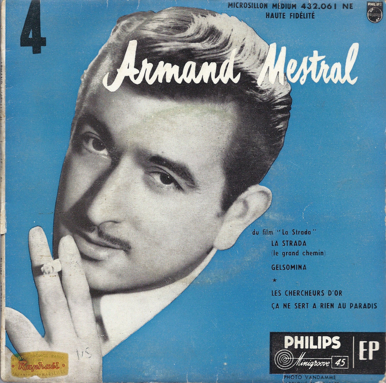 LA STRADA - GELSOMINA E ALTRI 2 BRANI # ARMAND MESTRAL N° 4