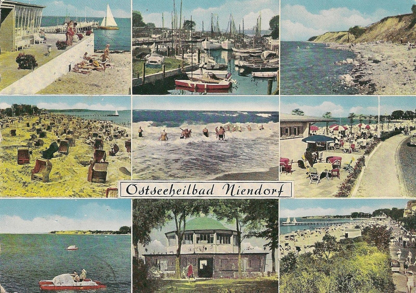 OSTSEEHEILBAD NIENDORF - 9VEDUTE/9BILDER - V1962