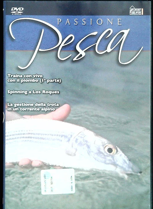PASSIONE PESCA. TRIAN CON VIVO CON IL PIOMBO - SPINNING ALOS ROQUES - DVD