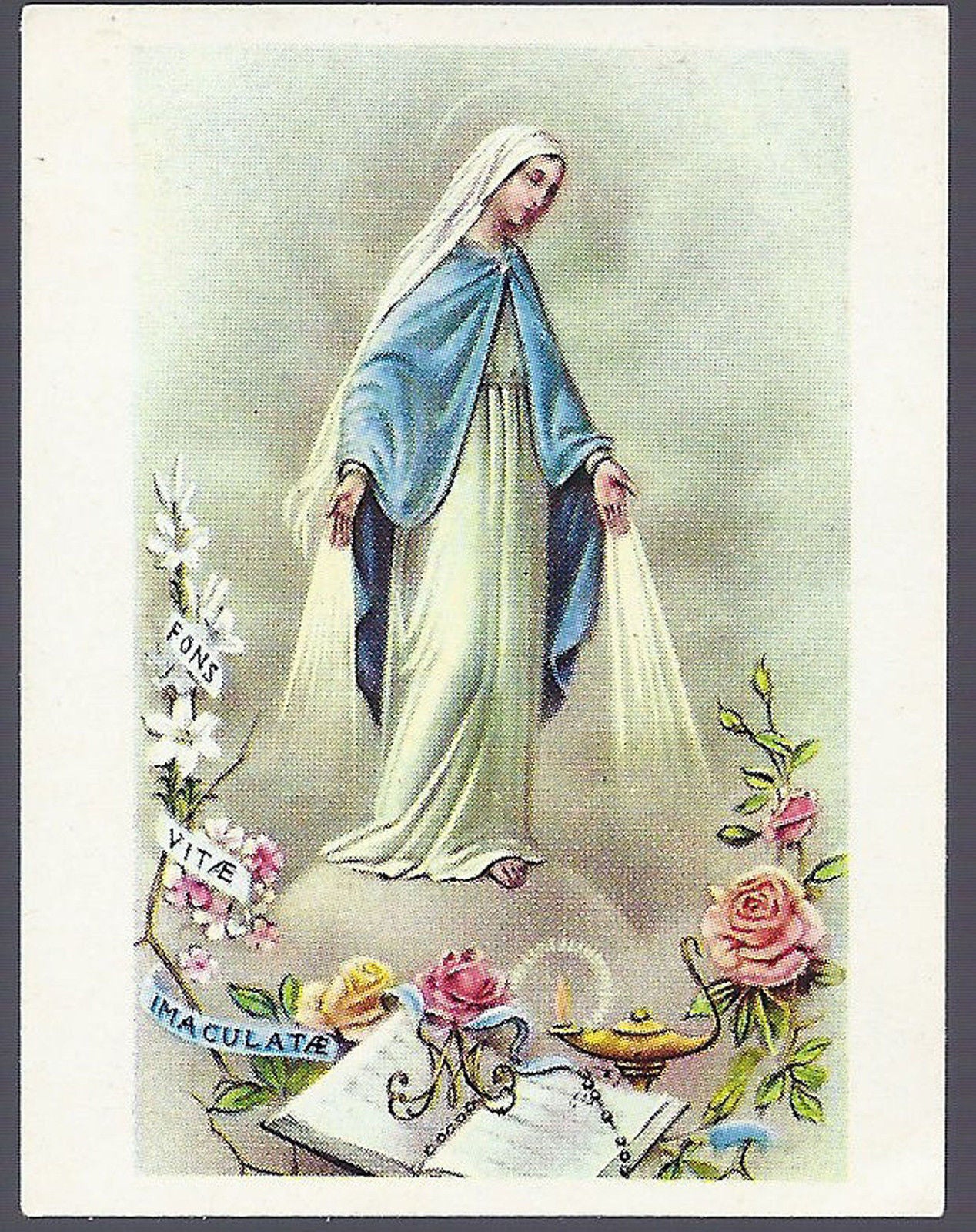 FONS VITAE IMACULATAE - MADONNA IMMACOLATA - AS012-081