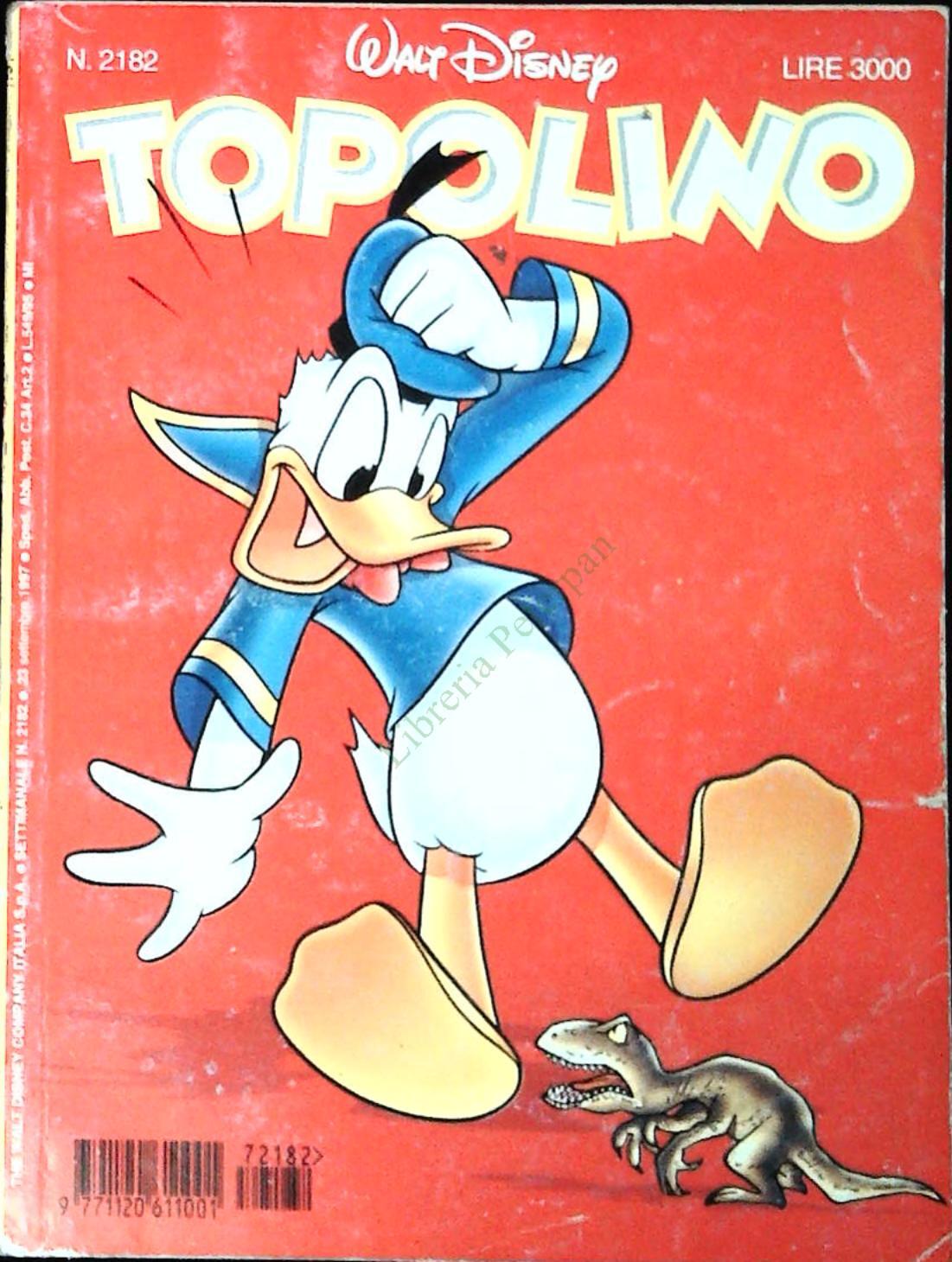 TOPOLINO N. 2182 - 23 SETTEMBRE 1997