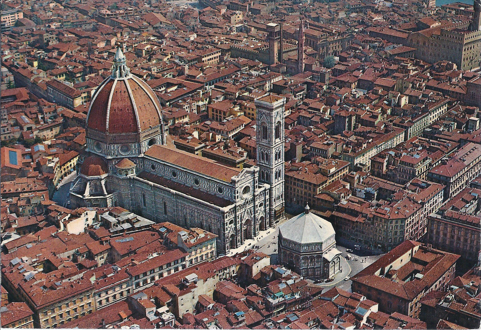 FIRENZE - PANORAMA DLL'AEREO - V1980