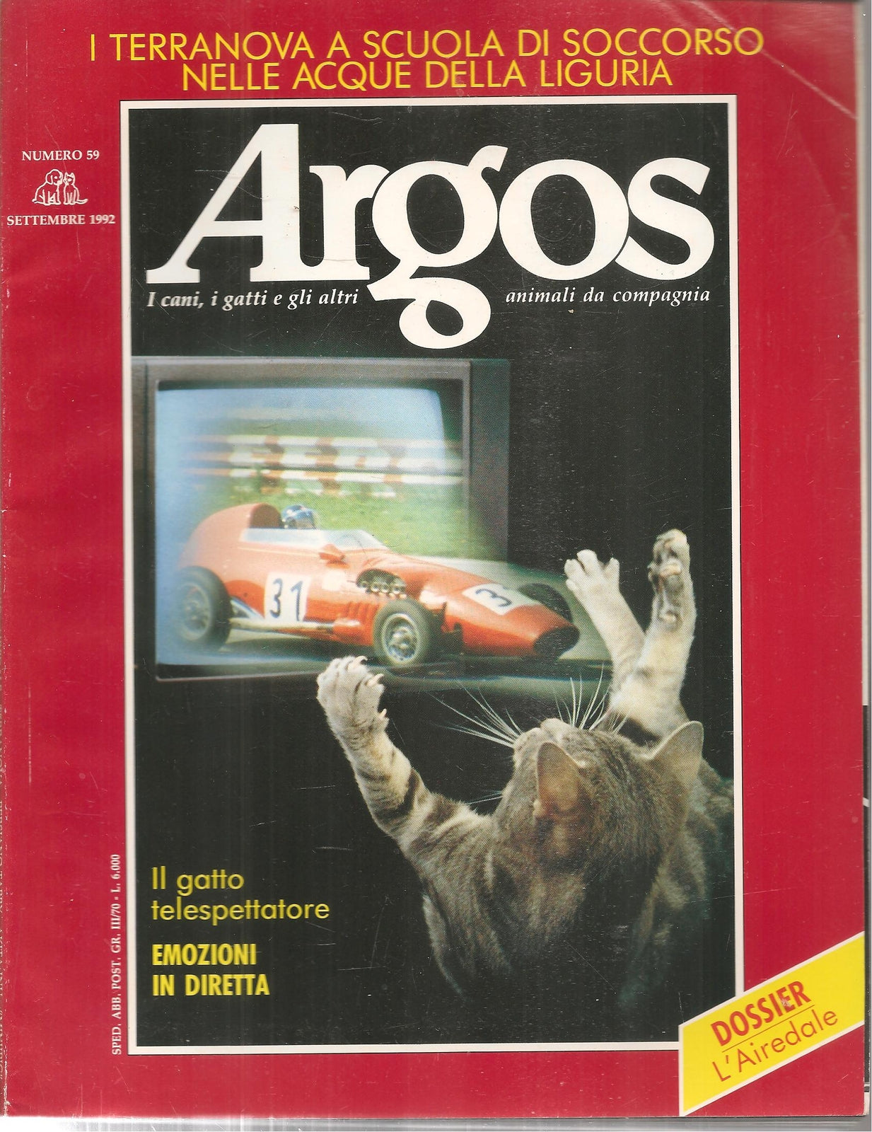 ARGOS N. 59 - SETTEMBRE 1992