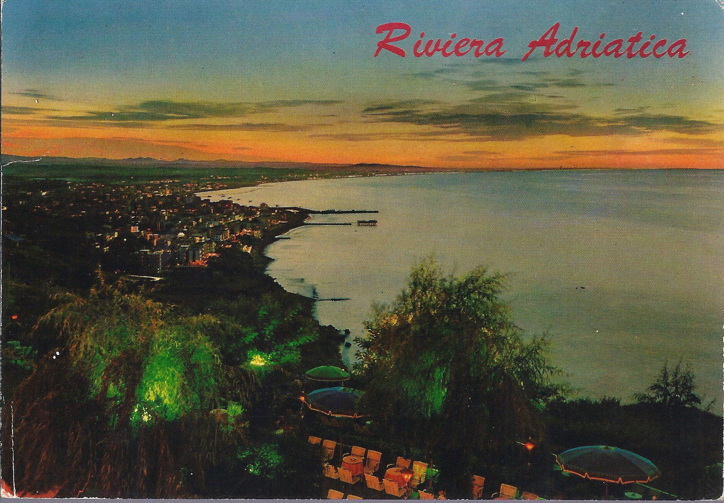 RIVIERA ADRIATICA - CREPUSCOLO - V1974