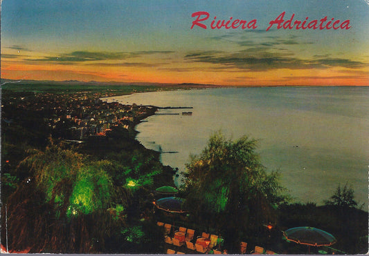 RIVIERA ADRIATICA - CREPUSCOLO - V1974