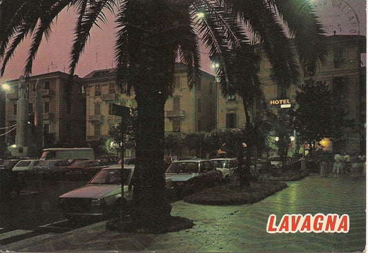 LAVAGNA - PIAZZA VITTORIO VENETO - NOTTURNO - V