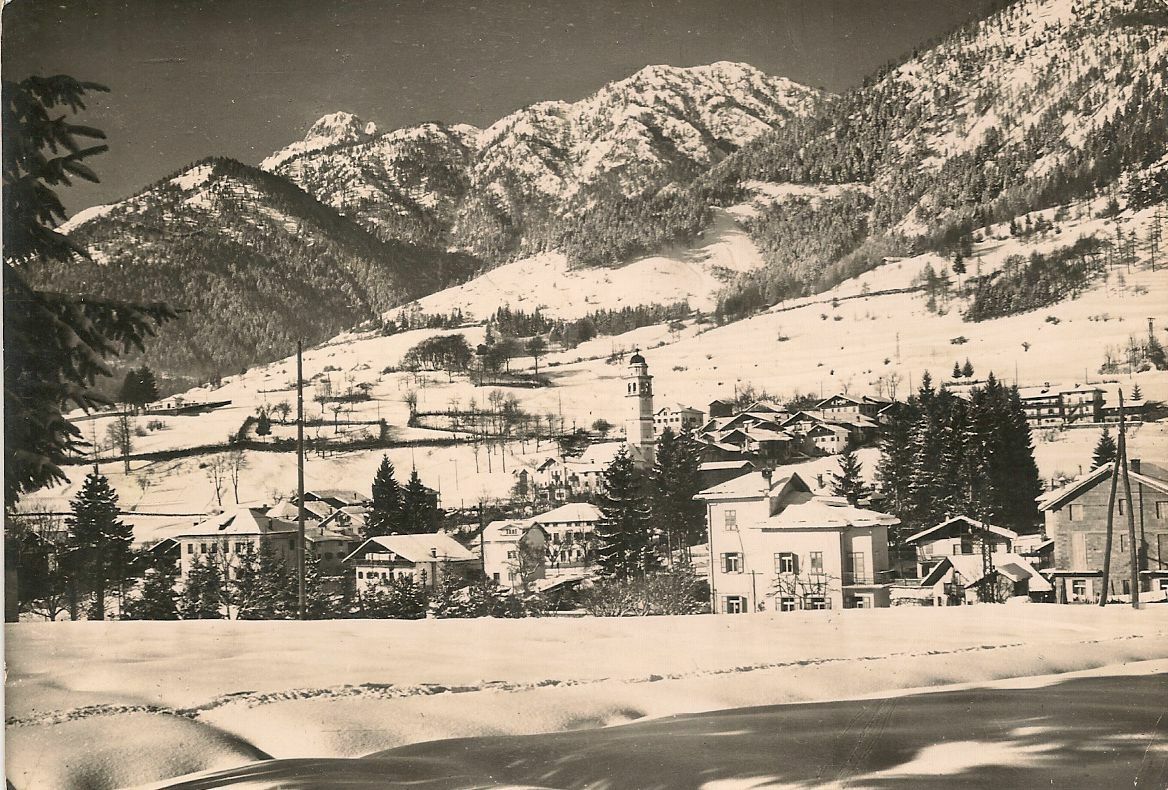 TAI DI CADORE - PAESAGGIO INVERNALE - V1951