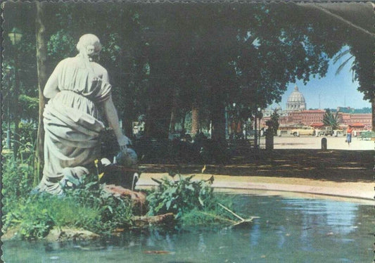 ROMA - FONTANA DEL MOSE' AL PINCIO - V1958
