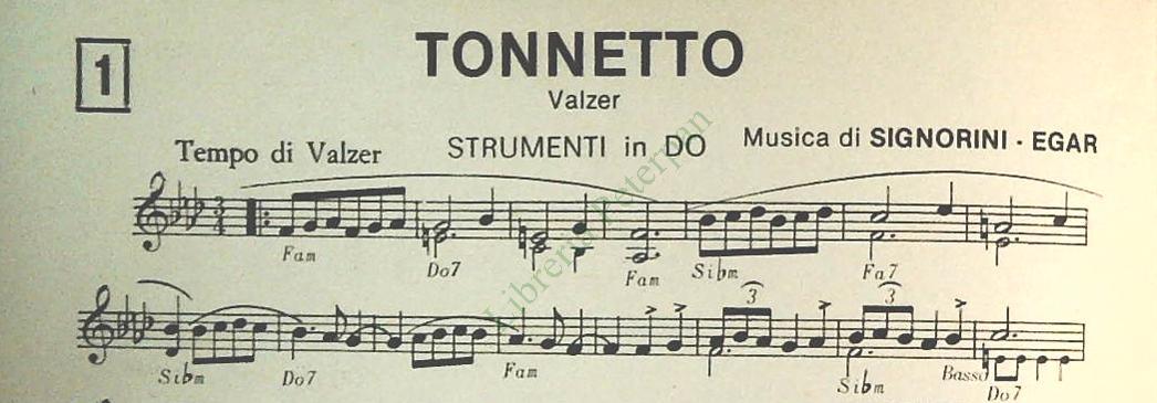 LISCIO 81 - 7 BRANI  SPARTITO-SHEET MUSIC