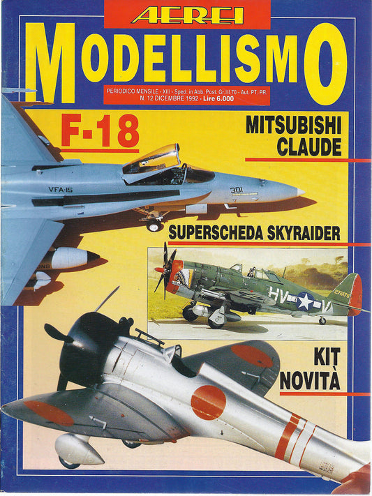 AEREI MODELLISMO - DICEMBRE 1992