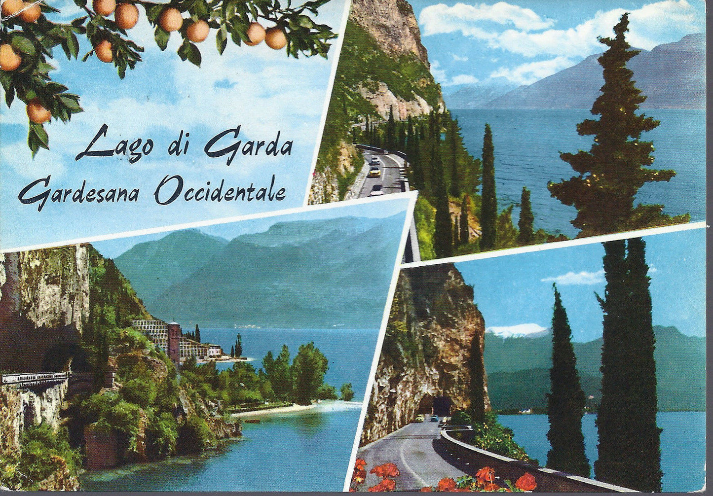 LAGO DI GARDA - GARDESANA OCCIDENTALE - 3 VEDUTE - V1963