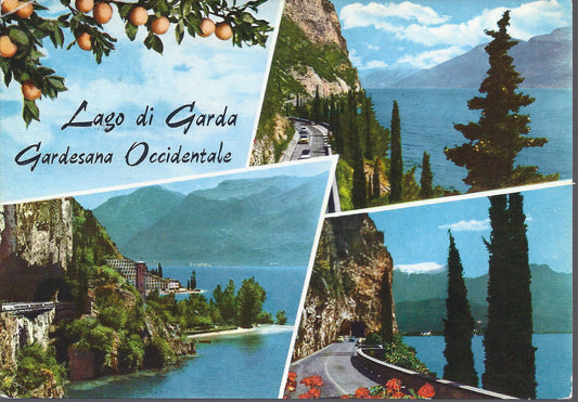 LAGO DI GARDA - GARDESANA OCCIDENTALE - 3 VEDUTE - V1963