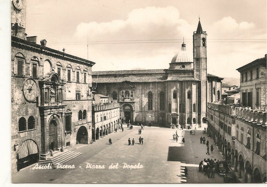 ASCOLI PICENO - PIAZZA DEL POPOLO - V1955
