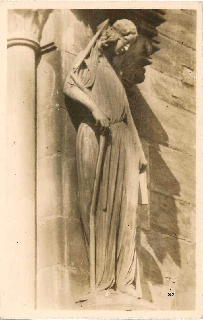 STRASBURGO/STRASBOURG - CATHEDRALE - STATUE DE LA SYNAGOGUE