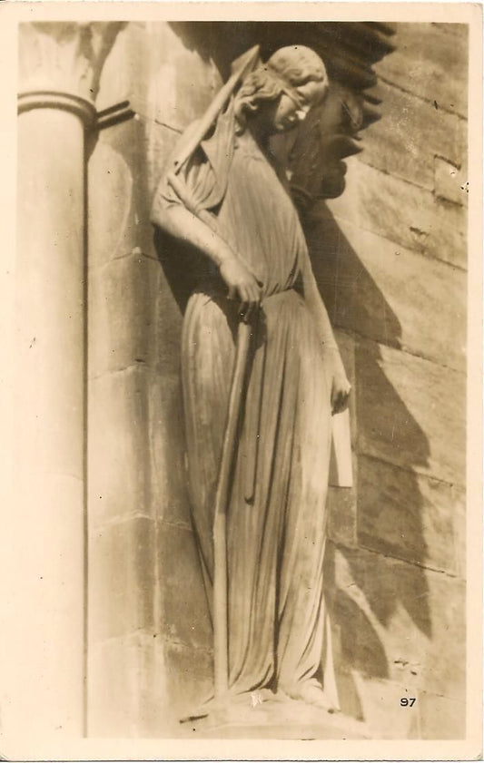 STRASBURGO/STRASBOURG - CATHEDRALE - STATUE DE LA SYNAGOGUE