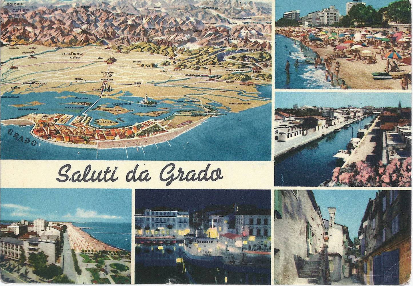 GRADO - SALUTI - 5 VEDUTINE - VSD