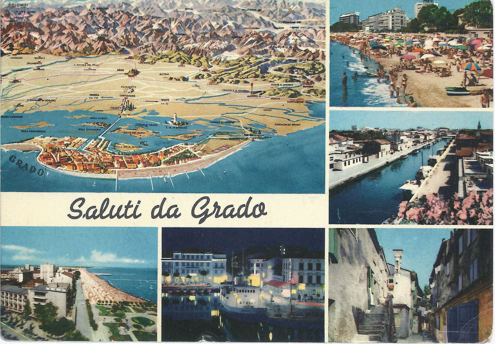 GRADO - SALUTI - 5 VEDUTINE - VSD