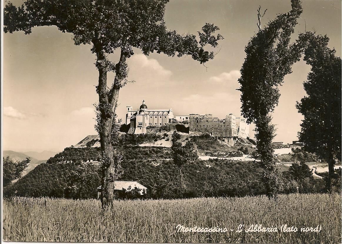 MONTECASSINO - L'ABBAZIA - LATO NORD - NV