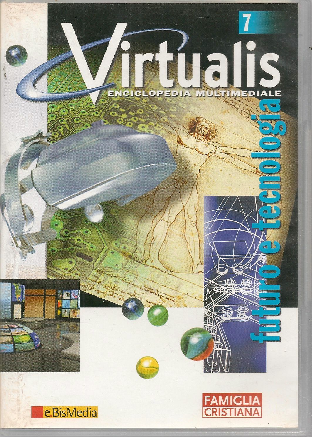 VIRTUALIS 7 - FUTURO E TECNOLOGIA - ENCICLOPEDIA MULTIMEDIALE CD-ROM