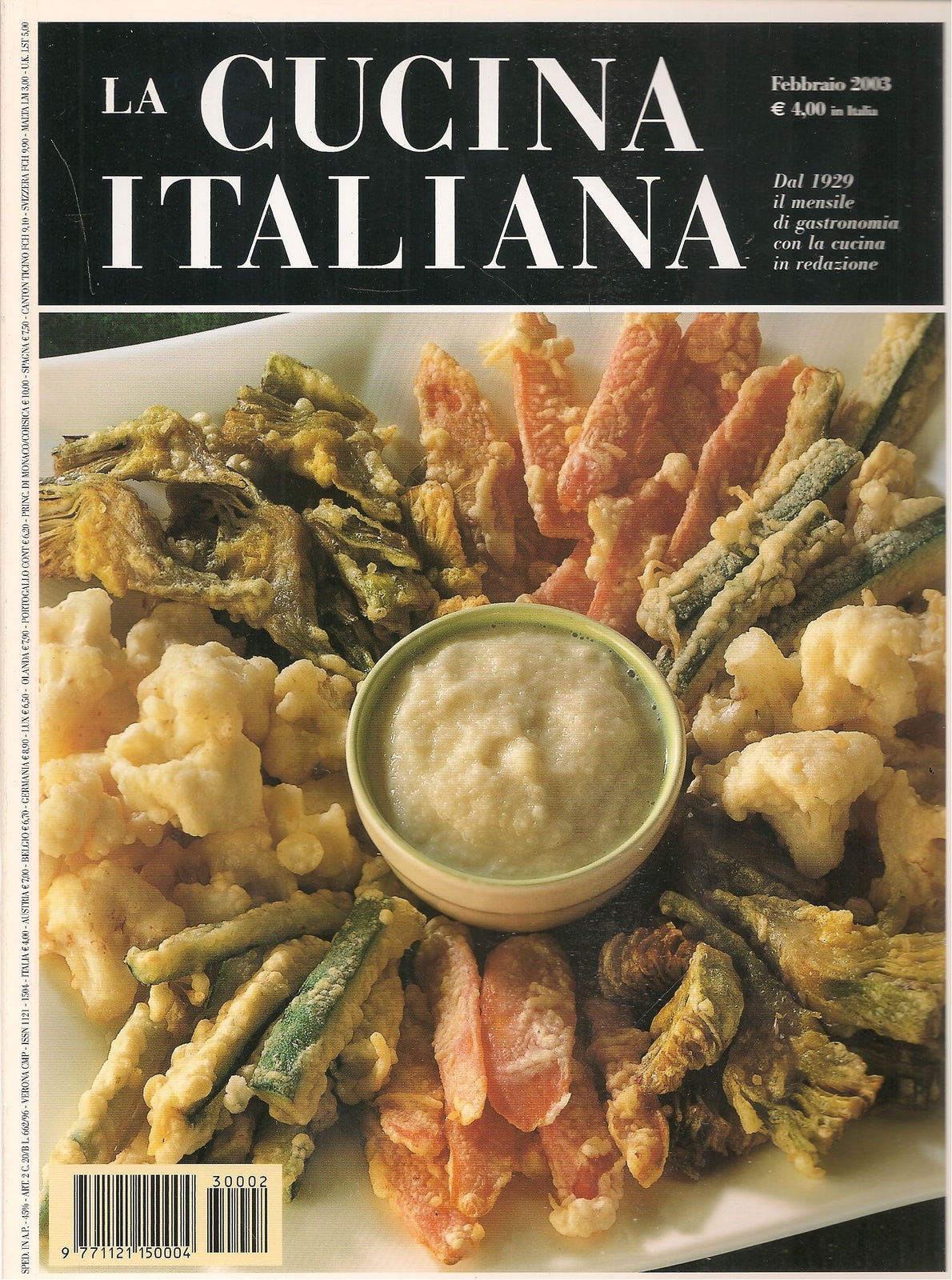 LA CUCINA ITALIANA - FEBBRAIO 2003