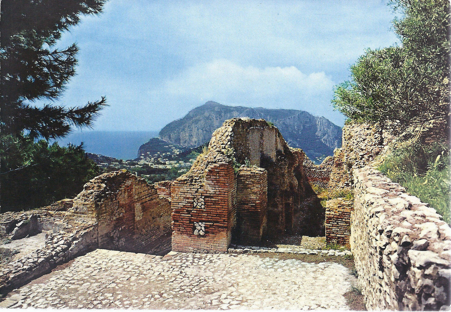 CAPRI - RUDERI DELLA VILLA JOVIS DI TIBERIO - NV