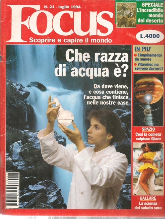 FOCUS N. 21 - LUGLIO 1944 - CHE RAZZA D'ACQUA E'?
